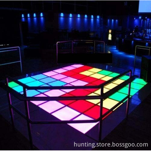 Full color High Strength LED Dance Floor for Entertainment Circle